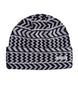 Chevron- Beanie on a white background