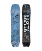ChildrenofthePow-multicolored snowboard on a white background