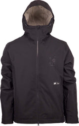 ChromaJacket- Black jacket on a white background