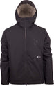 ChromaJacket- Black jacket on a white background
