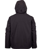ChromaJacket- Black jacket on a white background