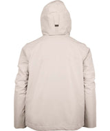 ChromaJacket- Cream jacket on a white background