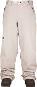 ChromaPant- Cream snow pants on a white background