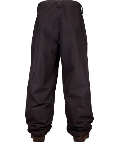 ChromaPant- Black snow pants on a white background