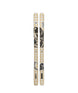 Chronic94- Two skis with a brand logo on a white background
