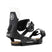 Circuit- Black and white snowboard binding on a white background