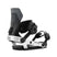 Circuit- Black and silver snowboard binding on a white background