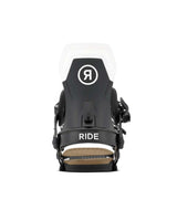 Circuit- Black and white snowboard binding on a white background