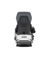 Circuit- Black and silver snowboard binding on a white background