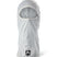 Clawva-Grey balaclava with a brand logo on a white background