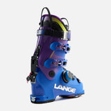 CodeMV130BOA- Dark blue and purple ski boot on a white background