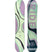 Compact- Multicolored snowboard on a white background