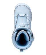 Contour- Light blue snowboard boot on a white background