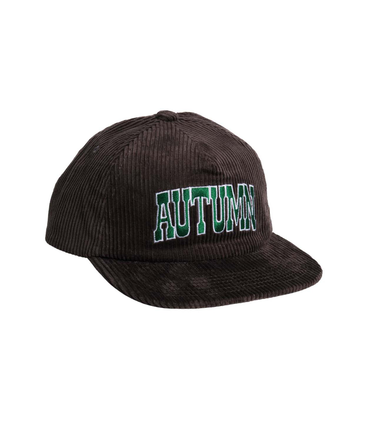 CordFivePanelSnapback- Baseball Cap on a white background
