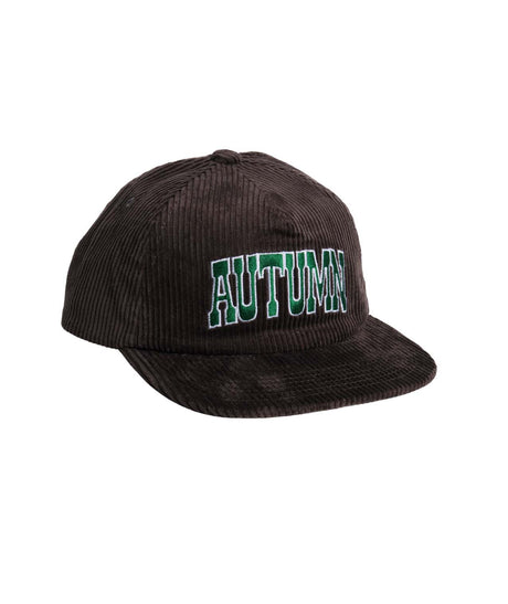 CordFivePanelSnapback- Baseball Cap on a white background