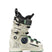 Cortex85BOAW- White ski boot with black and green accents on a white background