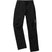 CorvaraKidsSoftshellPants-Black pants on a white background