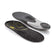CustomHybridWarm- Black and yellow Sidas footbeds on a white background