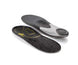 CustomHybridWarm- Black and yellow Sidas footbeds on a white background
