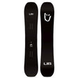 DPR-Black snowboard with LIB logo on a white background