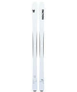 Dancer79Ti-White Faction skis on a white background