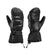 DetectXT3DMitt-Black mitt glove on a white background