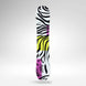 DivaSavage- Multicolored snowboard on a white background