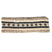 DoriHeadband-Knitted headband with black and white pattern on a white background