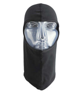 DynamaxBalaclava- Black balaclava shown on a white background