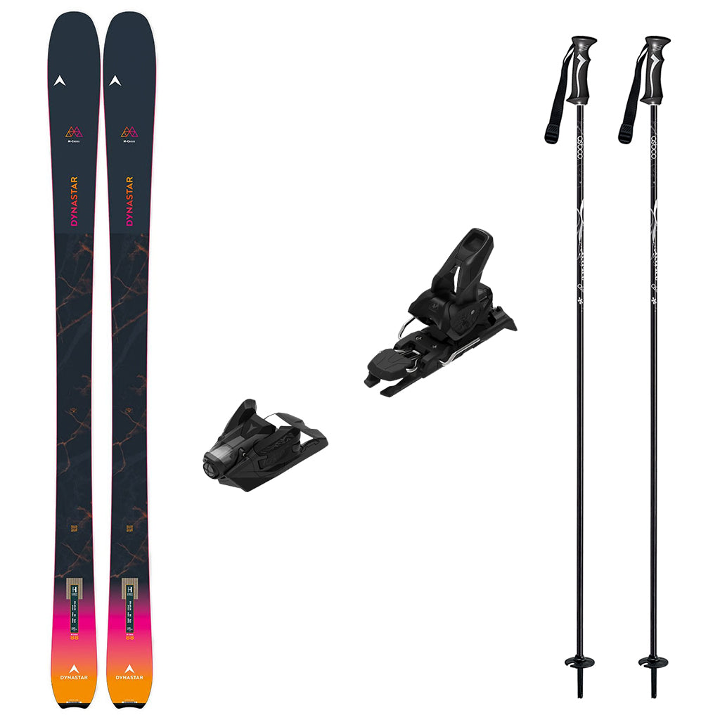 Dynastar M-Cross 88 Mens Skis 2026 with Strive 12 Bindings Ski Package