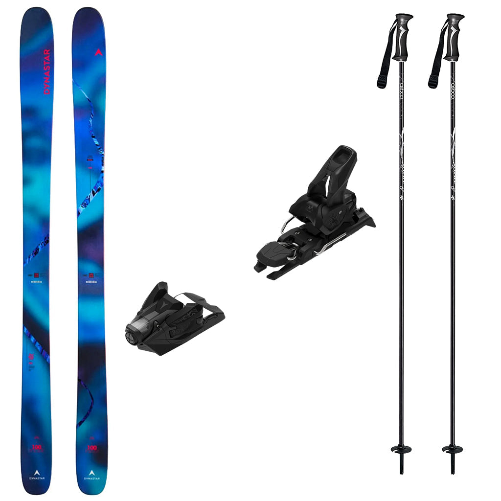 Dynastar M-Free 100 Mens Skis 2027 with Strive 14 Bindings Ski Package