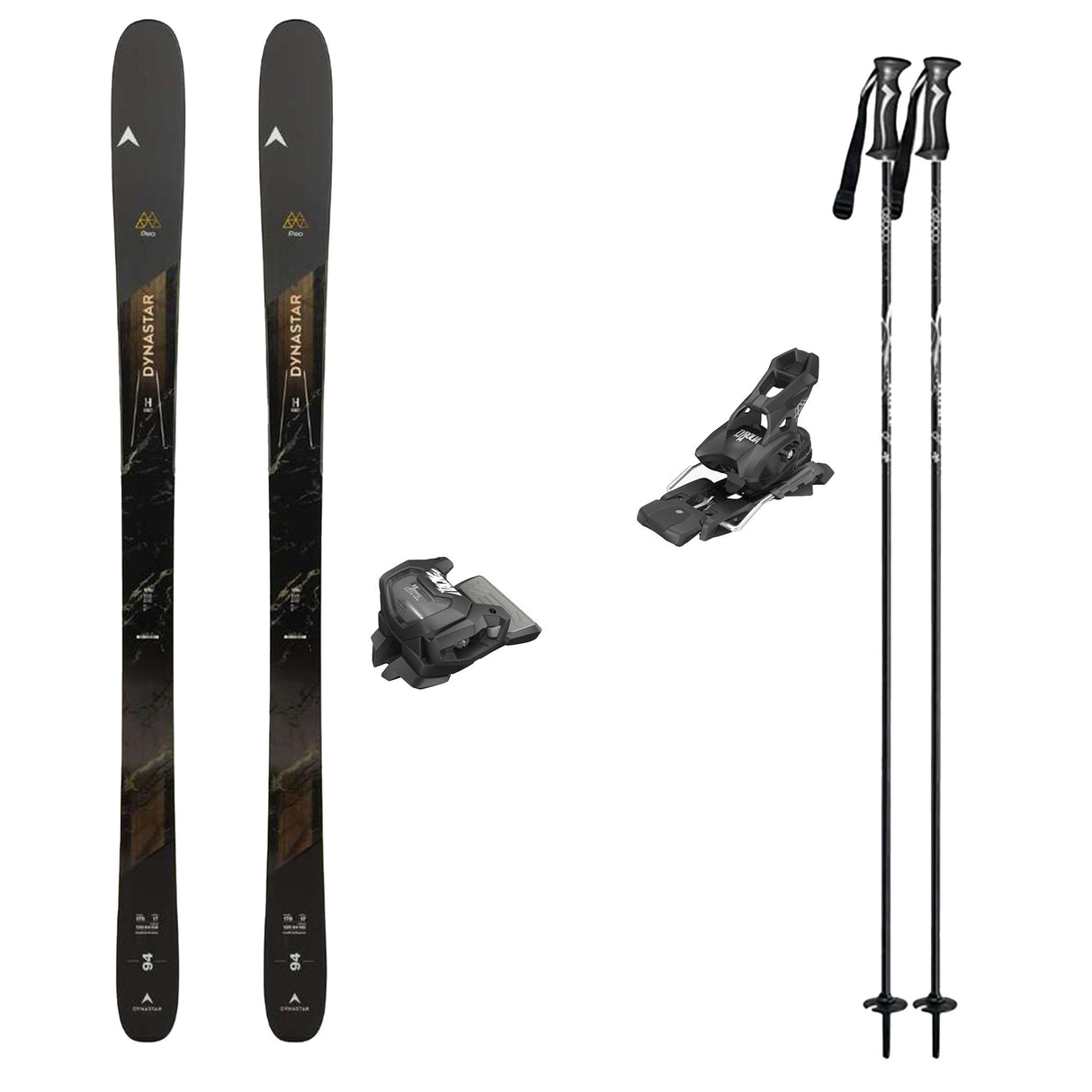 Dynastar M-Pro 94 TI Skis 2026 with Tyrolia Attack 14 2025 Bindings Ski Package