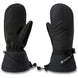 ECLIPSEGORETEXMITT-Black ski mittens with Gore-Tex branding on a white background
