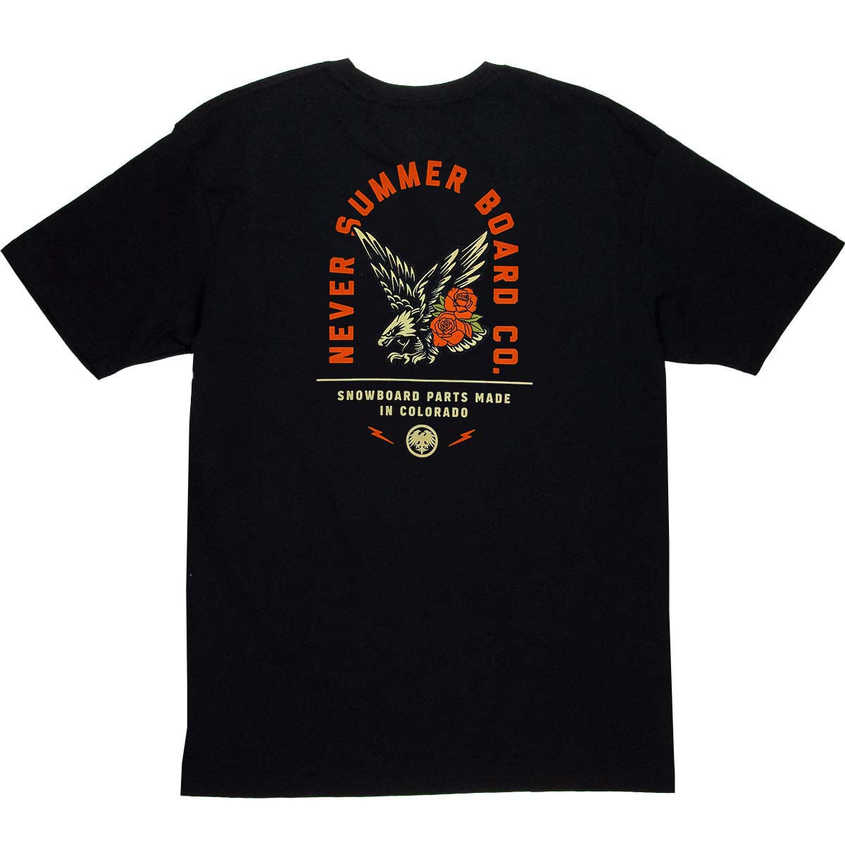 Never Summer Eagle Rose Adult S/S Tee (SSEAGROSE) 2027