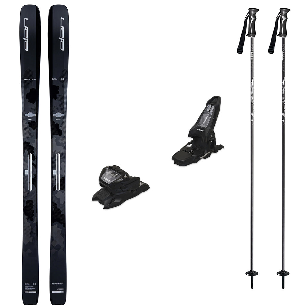 Elan Ripstick 88 Black Edition Skis 2027 with Marker Griffon 13 Bindings Ski Package