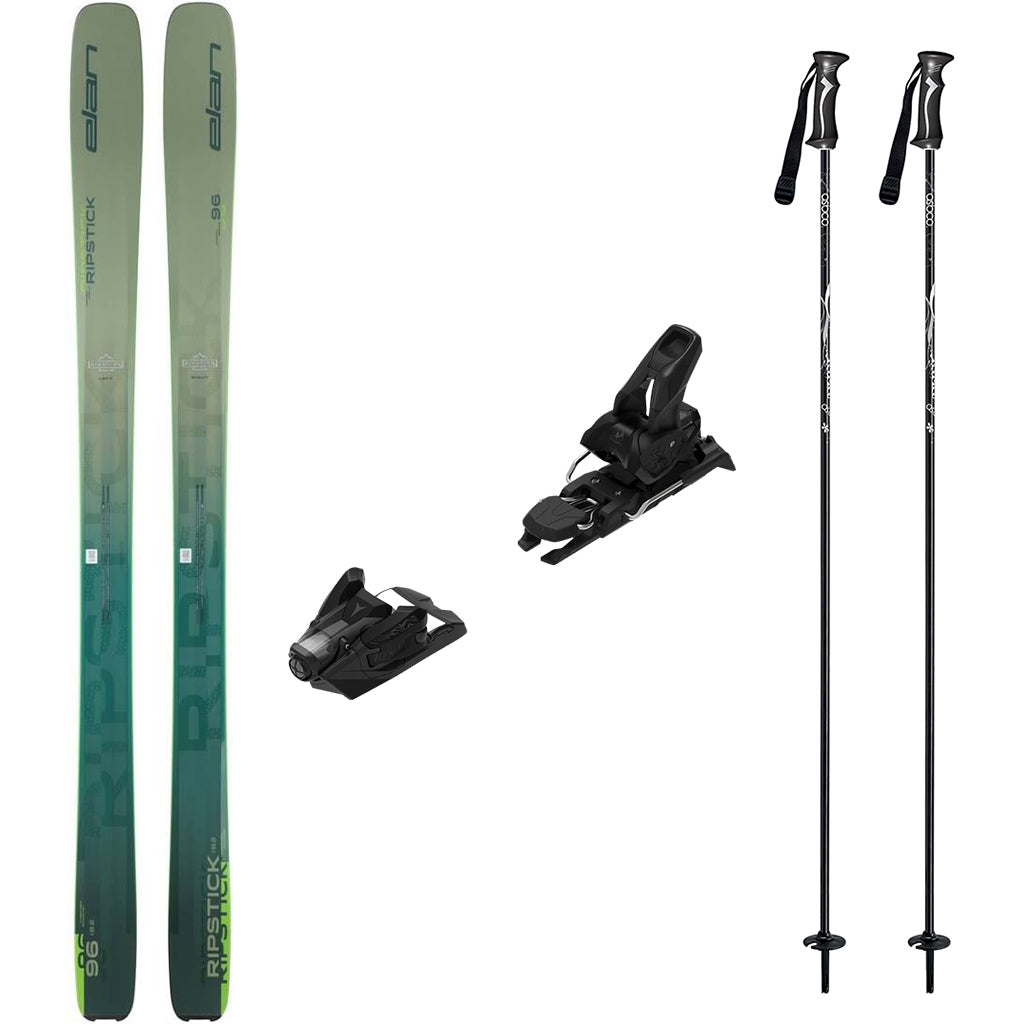 Elan Ripstick 96 Skis 2026 with Strive 12 Bindings Ski Package