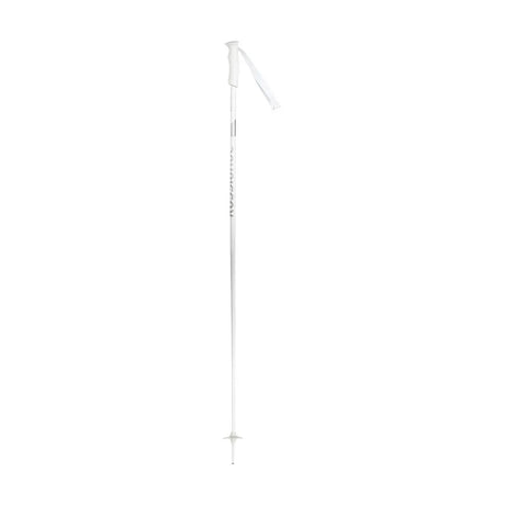 ElectraPole- White ski pole on a white background