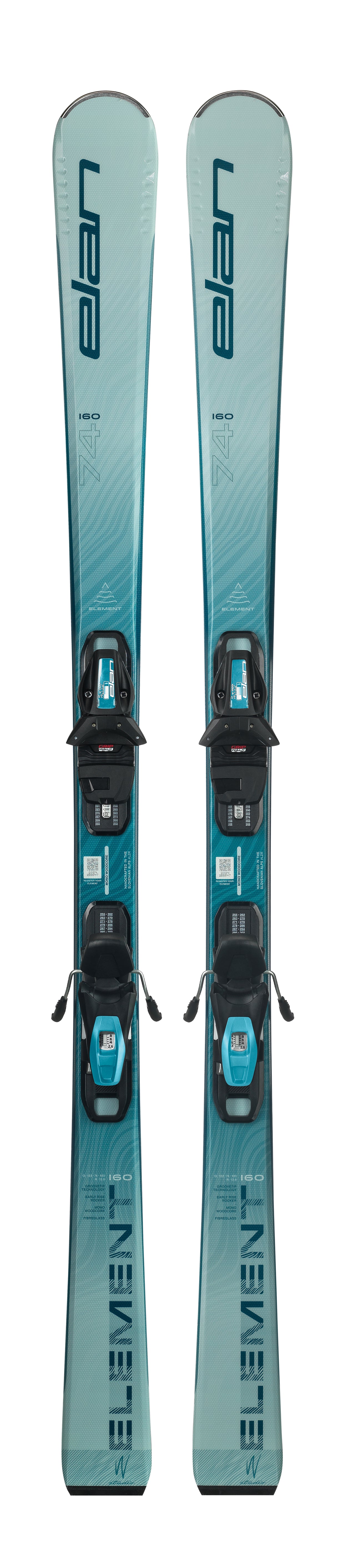 Elan Element 74 W (EL 9.0 System Binding) Womens Skis 2026