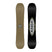 ElementDeacon- Two looks at a snowboards, one beige and one black with a visible brand logo, on a white background.