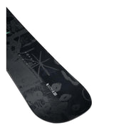 Embassy- Black multicolored snowboard on a white background