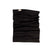 EssentialNeckGaiter-Black neck gaiter with a brand label on a white background