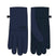 EtipRecycleGlove-Pair of navy blue gloves with The North Face logo on a white background