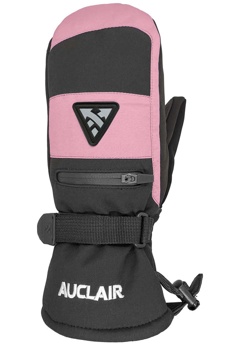 ExplorerMitt-Black and pink mitt on a white background