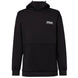 MParkRCSoftshellHoodie- Black hoodie with Oakley logo on a white background