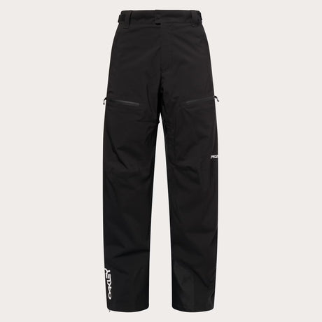 TNP Lined Shell Pant 2.0- Black pants with a brand logo on a light gray background