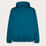 MSolarRailSoftshellHoodie-Blue hoodie with a brand logo on a white background