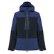 CanopyIns.ProJacket-Blue and black jacket with a brand logo on a white background