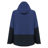 CanopyIns.ProJacket-Blue and black jacket with a brand logo on a white background