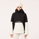 TNP TBT Insulated Anorak-Black and white jacket with Oakley logo on a light gray background
