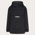 TNP Nose Grab Softshell Hoodie-Black hooded jacket with Oakley logo on a light gray background